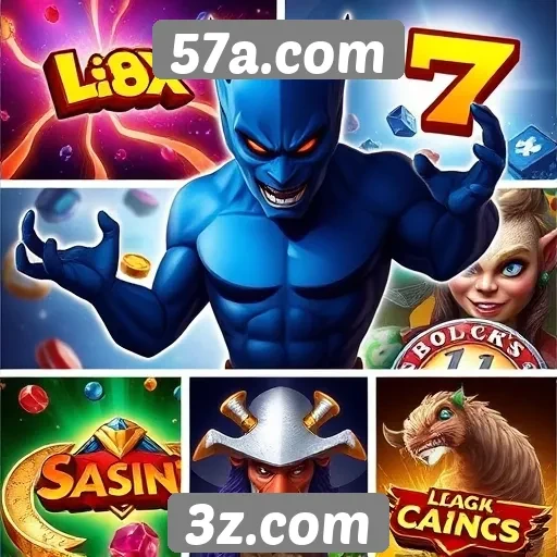 Principais jogos disponíveis na plataforma 57a.com